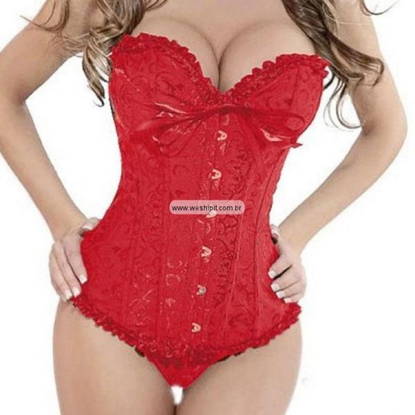 Corset de cetim